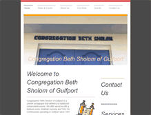 Tablet Screenshot of bethsholomgulfport.org